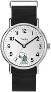 Timex TW2V07000 Weekender Vit/Textil Ø38 mm