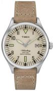 Timex Herrklocka TW2P84500 Beige/Läder Ø37 mm