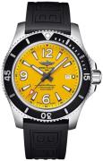 Breitling Herrklocka A17367021I1S1 Superocean 44 Gul/Gummi Ø44 mm