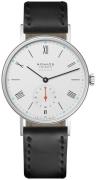 Nomos Glashütte N-282 Ludwig Vit/Läder Ø36 mm