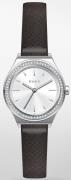 DKNY Damklocka NY6610 Parsons VALUE_INKNOWN Silverfärgad/Läder Ø28