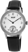 Tissot Herrklocka T119.405.16.037.00 Heritage Silverfärgad/Läder