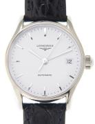 Longines Damklocka L4.360.4.12.2 Lyre Vit/Läder Ø25 mm