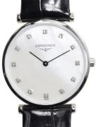 Longines Damklocka L4.512.4.87.2 La Grande Classique De Vit/Läder