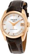 Tissot Damklocka T035.207.36.031.00 T-Trend Silverfärgad/Läder Ø32