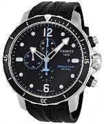 Tissot Herrklocka T066.427.17.057.00 Seastar Svart/Gummi Ø48 mm