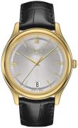 Tissot Herrklocka T924.410.16.038.00 T-Gold Silverfärgad/Läder Ø40