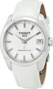 Tissot Damklocka T035.207.16.116.00 T-Trend Vit/Läder Ø32 mm