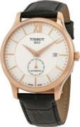 Tissot Herrklocka T063.428.36.038.00 Tradition Silverfärgad/Läder