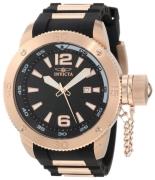 Invicta Herrklocka 12965 I-Force Svart/Roséguldstonat stål Ø51.5 mm