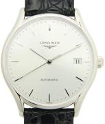 Longines Herrklocka L4.860.4.72.2 Lyre Silverfärgad/Läder Ø35 mm