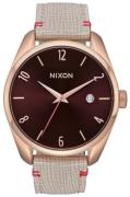 Nixon Damklocka A4731890-00 Lila/Läder Ø38 mm