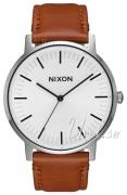 Nixon Herrklocka A10582442-00 Vit/Läder Ø40 mm