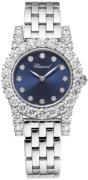 Chopard Damklocka 10A377-1002 Diamond Hour Blå/18 karat vitt guld