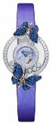 Chopard Damklocka 204423-1001 Happy Diamonds Icons Lila/Satin Ø25.8