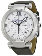 Chopard Damklocka 388549-3001 Imperiale Silverfärgad/Läder Ø40 mm