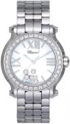 Chopard Damklocka 278509-3008 Happy Sport Vit/Stål Ø30 mm