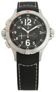 Hamilton Herrklocka H74512333 Khaki Svart/Läder Ø40 mm