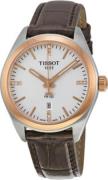 Tissot Damklocka T101.210.26.036.00 PR 100 Lady Silverfärgad/Läder