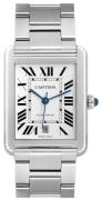 Cartier Herrklocka W5200028 Tank Solo Silverfärgad/Stål