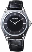 Citizen Herrklocka AR5044-03E Svart/Läder Ø37 mm