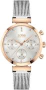 Hugo Boss Damklocka 1502551 Silverfärgad/Stål Ø36 mm