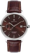 Gant Herrklocka G165006 Easthill Brun/Läder Ø43 mm