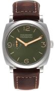 Panerai Herrklocka PAM00995 Radiomir Grön/Läder Ø45 mm