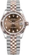 Rolex Damklocka 278271-0028 Datejust 31 Brun/18 karat roséguld Ø31