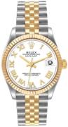 Rolex Damklocka 278273-0002 Datejust 31 Vit/18 karat gult guld Ø31 mm