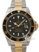 Rolex Herrklocka 16613 BK Submariner Svart/Stål Ø40 mm