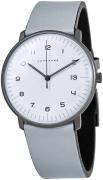 Junghans 41/4064.04 Max Bill Vit/Läder Ø38 mm