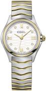 Ebel Damklocka 1216415 Wave Vit/18 karat gult guld Ø30 mm