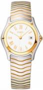 Ebel Damklocka 1215646 Classic Lady Vit/Stål Ø27.3 mm