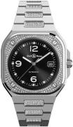 Bell & Ross Herrklocka BR-05-DIAMOND-STEEL-AND-DIAMOND- Br 05