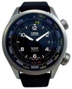 Oris Herrklocka 01 733 7705 4134-Set 5 23 15FC Aviation Svart/Textil