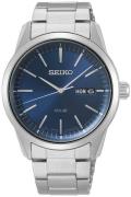 Seiko Herrklocka SNE525P1 Solar Blå/Stål Ø40 mm