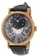 Breguet Herrklocka 7057BR-G9-9W6 Tradition Skelettskuren/Läder Ø40