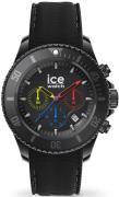 Ice Watch Herrklocka 019842 Chrono Svart/Textil Ø44 mm