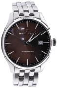 Hamilton Herrklocka H32451101 Jazzmaster Brun/Stål Ø40 mm