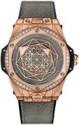 Hublot Damklocka 465.OS.7048.VR.1204.MXM20 Big Bang 39Mm Grå/Gummi