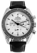 Omega Herrklocka 311.32.42.30.04.003 Speedmaster Moonwatch Vit/Läder