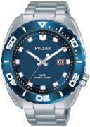 Pulsar Herrklocka PG8281X1 Sport Blå/Stål Ø45 mm