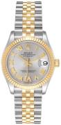 Rolex Damklocka 278273-0004 Datejust 31 Silverfärgad/18 karat gult