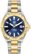 TAG Heuer Herrklocka WBD2120.BB0930 Aquaracer Blå/18 karat gult guld