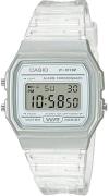 Casio F-91WS-7DF Vintage Vit/Resinplast Ø33 mm