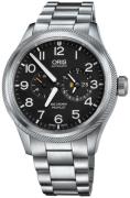 Oris Herrklocka 01 690 7735 4164-07 8 22 19-1 Aviation Svart/Stål