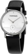 Calvin Klein Damklocka K9H2Y1C6 Silverfärgad/Läder Ø32 mm