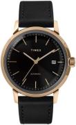 Timex Herrklocka TW2T22800 Marlin Svart/Läder Ø40 mm