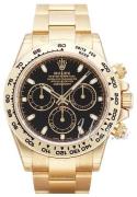 Rolex Herrklocka 116508-0004 Cosmograph Daytona Svart/18 karat gult